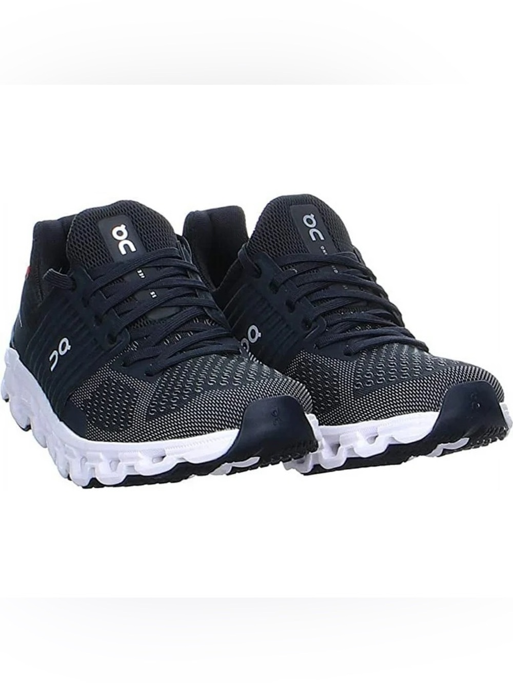 On Cloud Running Helion Running Sneakers in Black and White